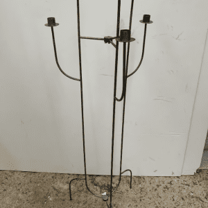 Tall Metal Candelabra - 6 Candle holders