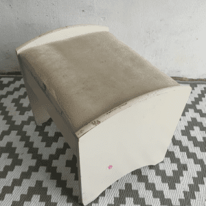 Wooden Stool with cushion