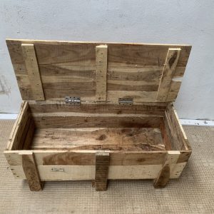 Large Wooden Storage Chest