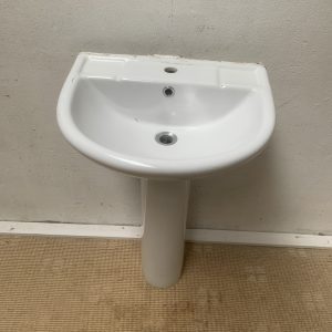 Bathroom Sink & Pedestal