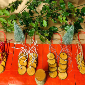 Eco-Friendly Christmas Gift Tags – Crafted from Irish Beechwood