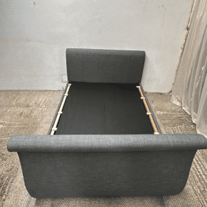 kingsize Dark Grey Fabric Bedframe - New Unboxed