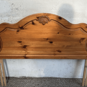 Double Headboard - Pine Shell Design