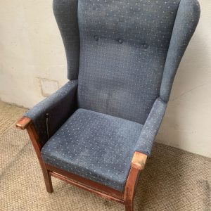 Vintage Armchair with Seat Lever
