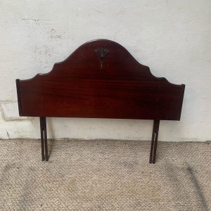 Small Double Mahogany Headboard