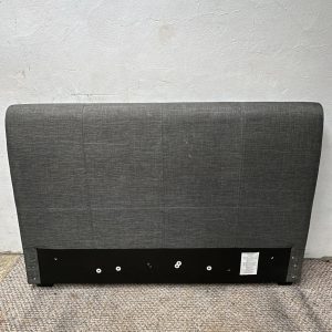 Head Of Bed  Kingsize - Grey Fabric Design
