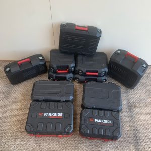 Parkside Tool Boxes x 11 - Empty