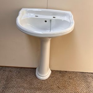 Bathroom Sink & Pedestal Only