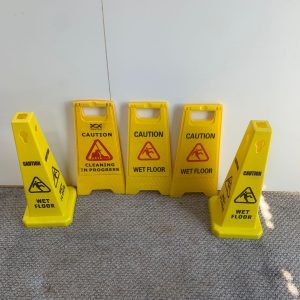 Wet Floor Warning Signs