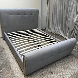 Grey Fabric Bedframe - Kingsize