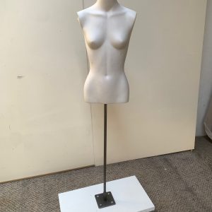 Female Mannequin Torso On Adjustable Stand