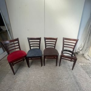 Wooden Chairs x 4