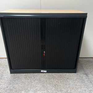 Roneo Three Shelf Sliding Door Cabinet