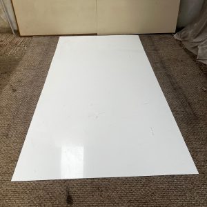 Solid PVC White Hygienic Wall Cladding Sheet