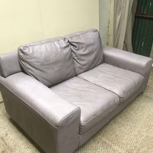 Lilac Two Seater Sofa