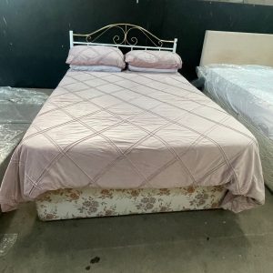 Double Divan Set - Mattress and Headboard Included