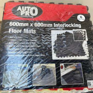 Auto Pro Interlocking Floor Mats x 36