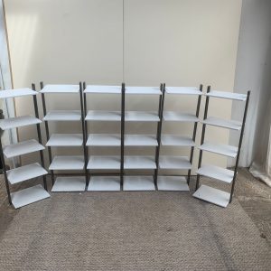 5 Tier Display Stands x 5