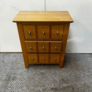 3 Drawer Side Storage Unit