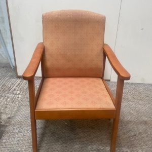 Fabric Armchairs x 3