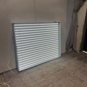 Large wall/ceiling mounted LED light panel