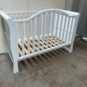 BR Baby Cot- White